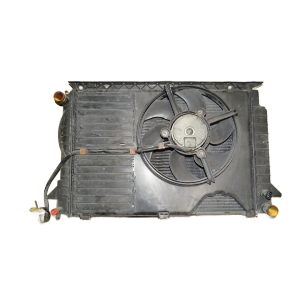8A0121251B Audi 80 B4 Avant Coupe Cabriolet Typ 89 Wasserkühler Ölkühler Kühler mit Elektrolüfter