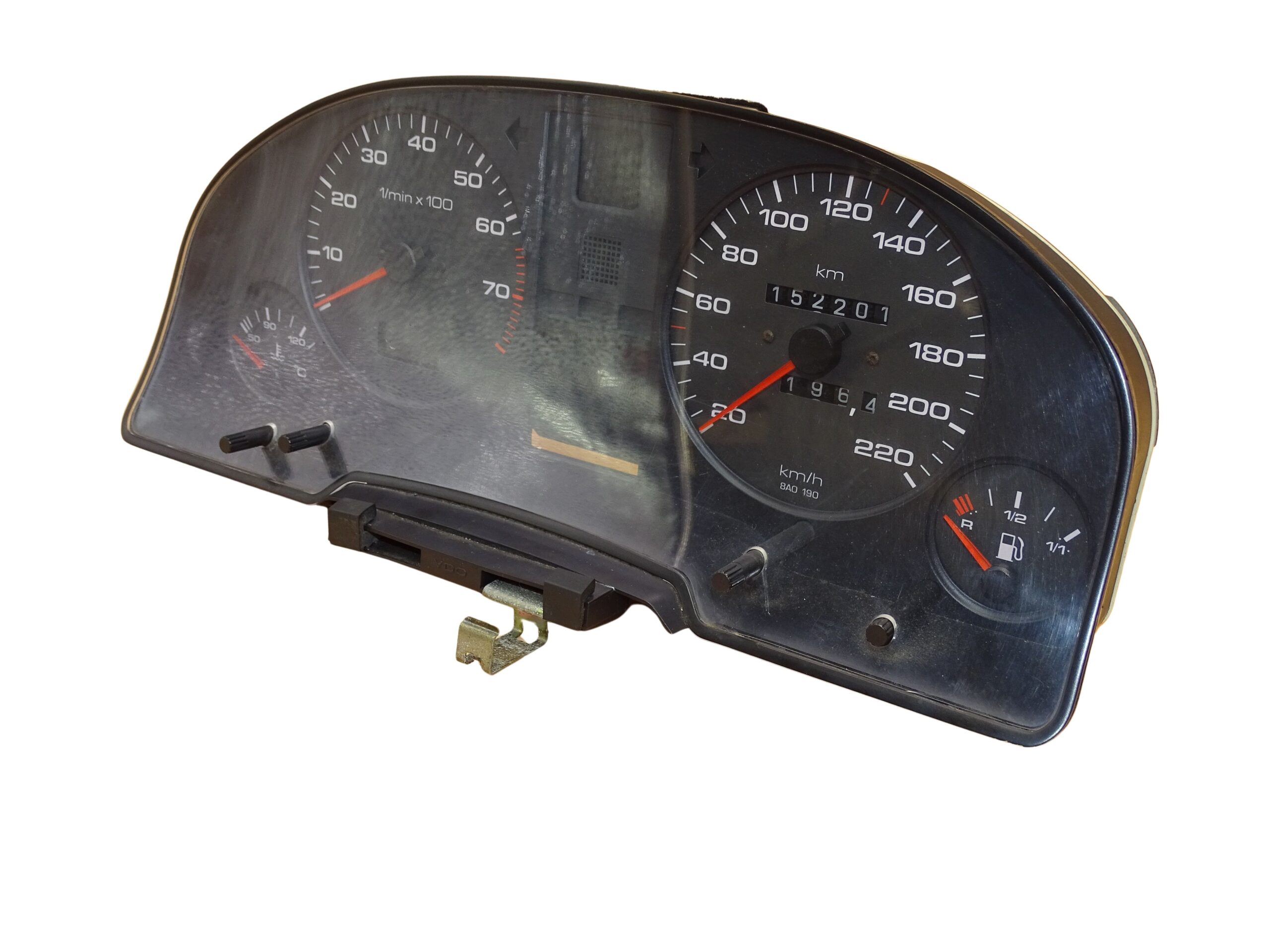 8A0919033DK Audi 80 B4 Coupe Cabrio Typ 89 6 Zylinder Tacho Kombiinstrument 260km/h – Bild 3