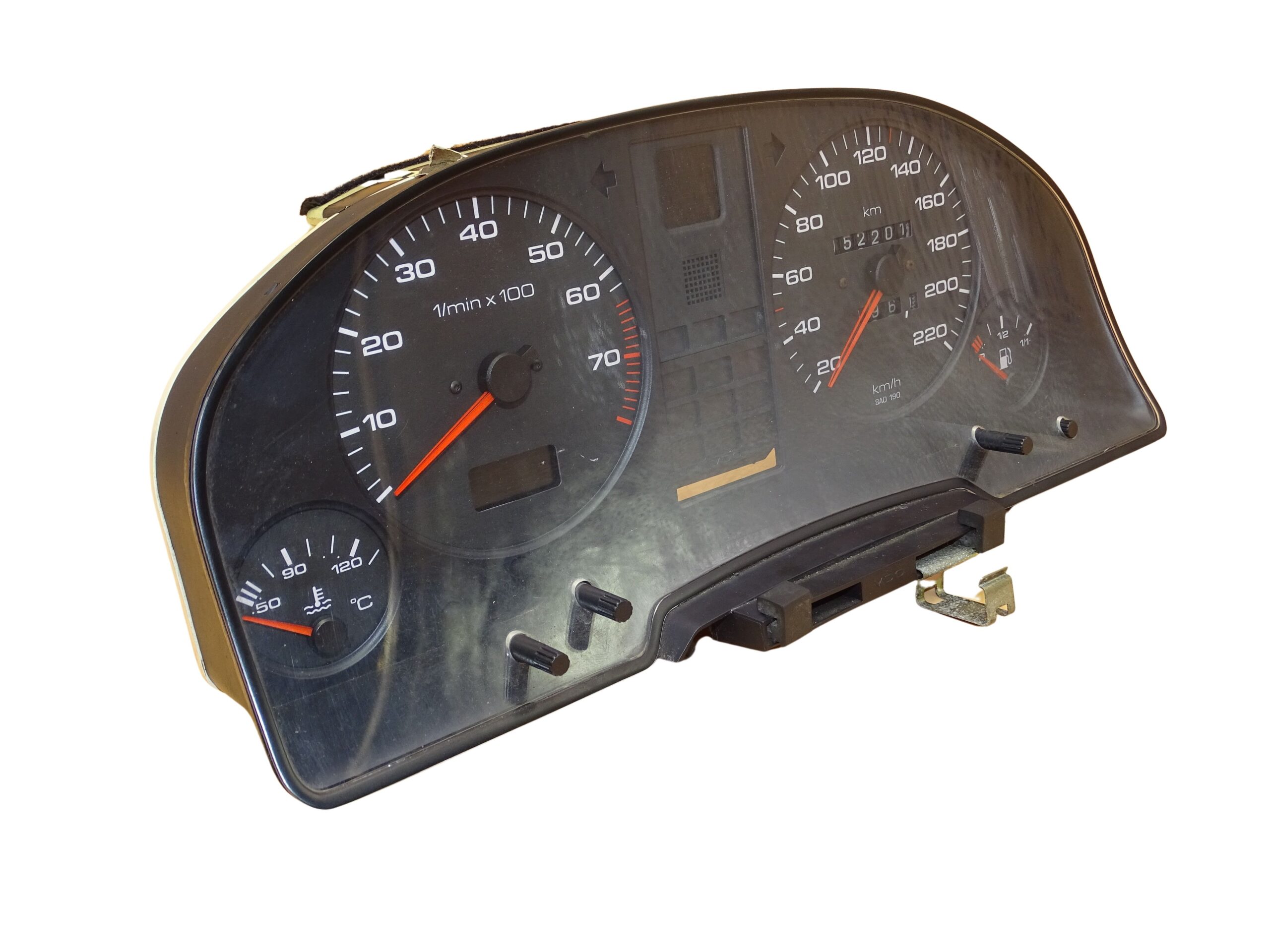 8A0919033DK Audi 80 B4 Coupe Cabrio Typ 89 6 Zylinder Tacho Kombiinstrument 260km/h – Bild 4