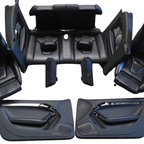 Audi A5 8F Cabrio Innenausstattung Leder komplett schwarz