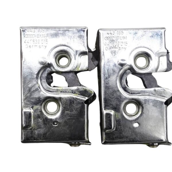 441839015 Audi 100 200 Typ 44 V8 Türschloss verchromt Hinten Links Set 2 Stück