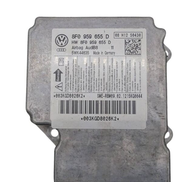 8F0959655D Audi A4 S4 B8 A5 8T 8F 2012 Airbagsteuergerät