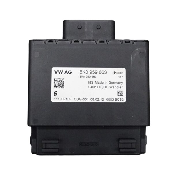 8K0959663 Audi A3 A4 A5 A6 Q5 Spannungswandler Spannungsstabilisator Wandler Steuergerät