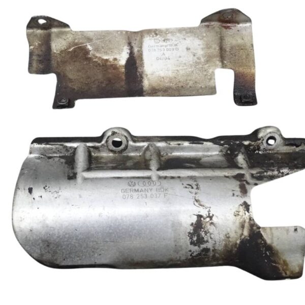 078253037F+078253009D Audi A4 8E Cabrio 8H A6 Satz Hitzeschutzbleche links