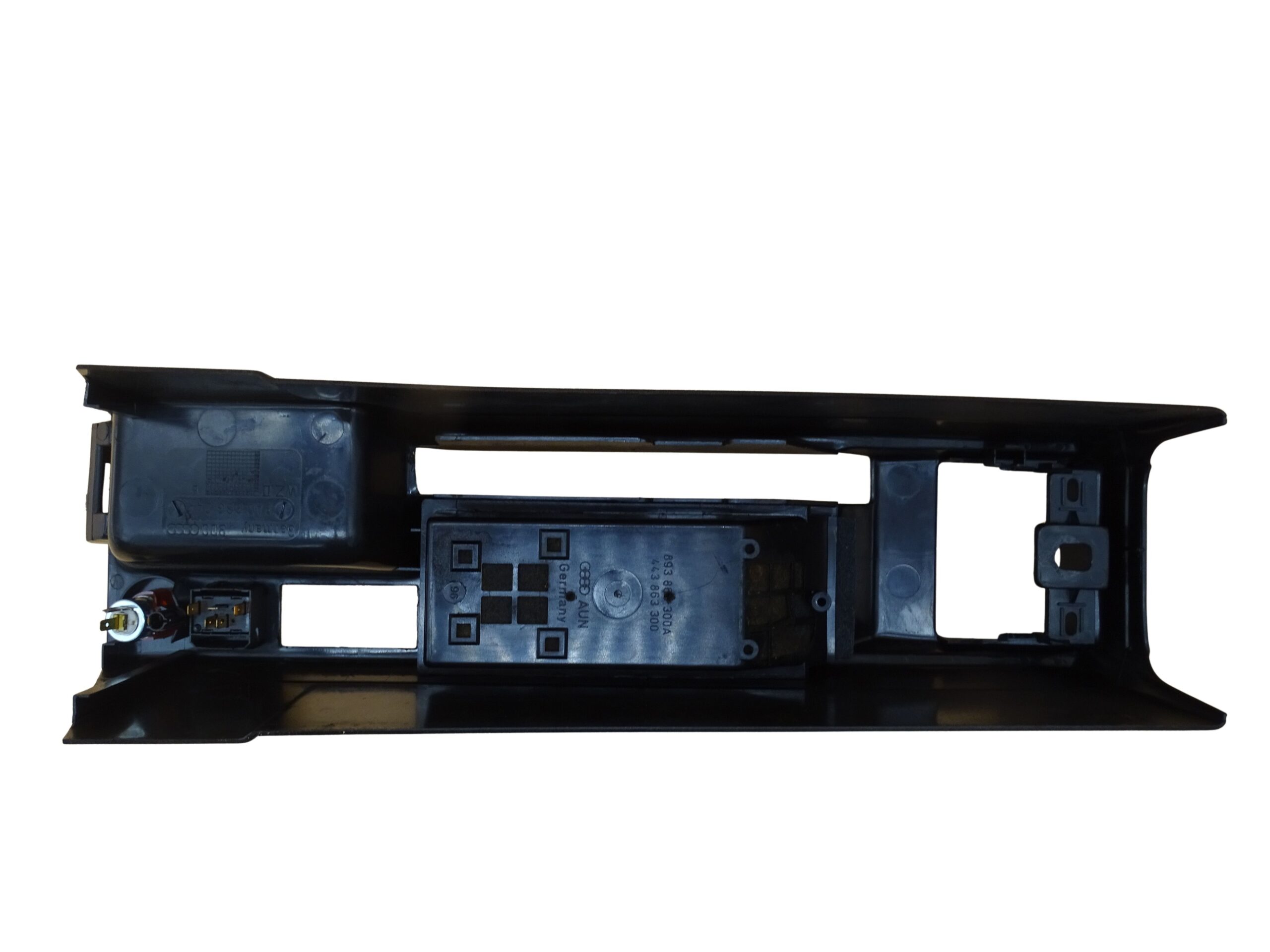 8A0863244B Audi 80 Cabrio Typ89 Mittelkonsole mit Ablagefach elektrische Fensterheber Zigarettenanzünder – Bild 6