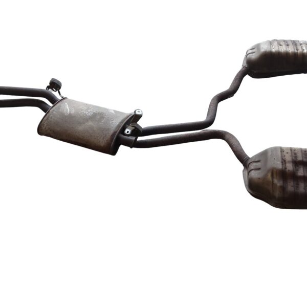 8E0253411S/8E0253611CR/CQ Audi A4 Cabrio B6 V6 Auspuff-/Abgasanlage kompl. Endschalldämpfer + Mittelschalldämpfer