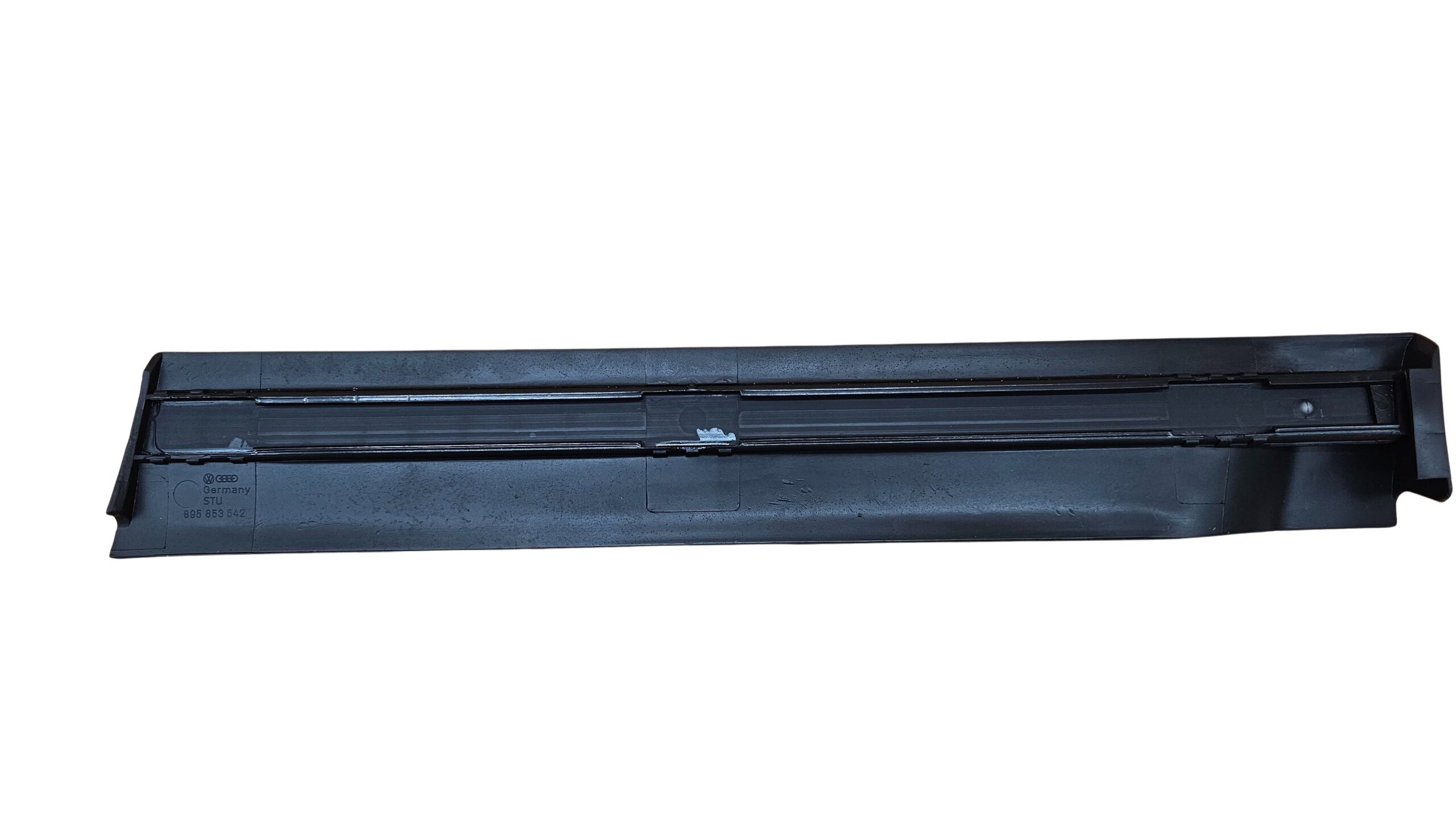 895853542 Audi 80 Cabrio Coupe Typ89 Abdeckung Gummileiste Seitenteil hinten rechts schwarz Neu – Bild 2