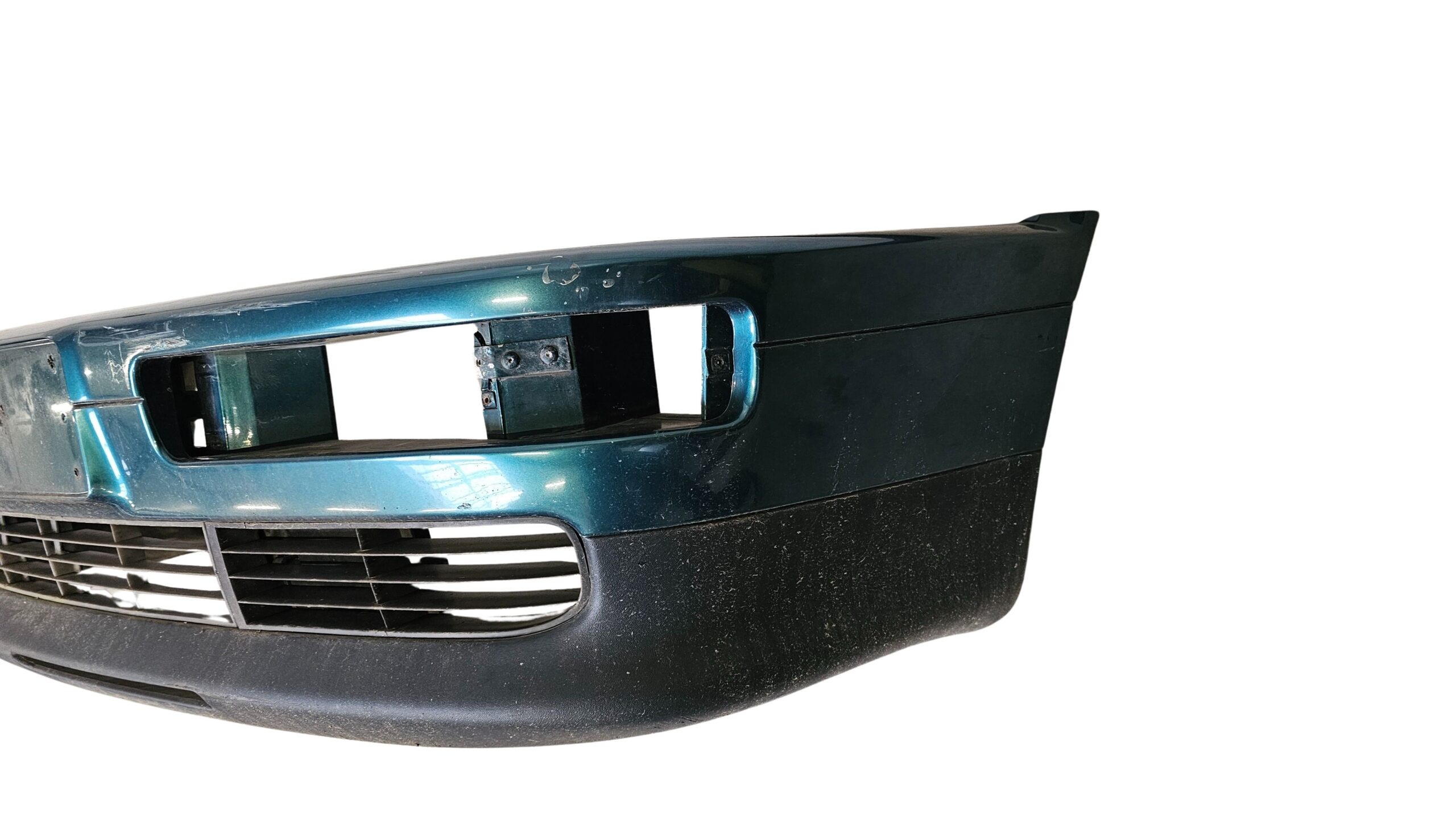 895807105AF Audi 80 Cabrio Coupe S2 Stoßstange Vorne Grün B-Ware / Defekt – Bild 3