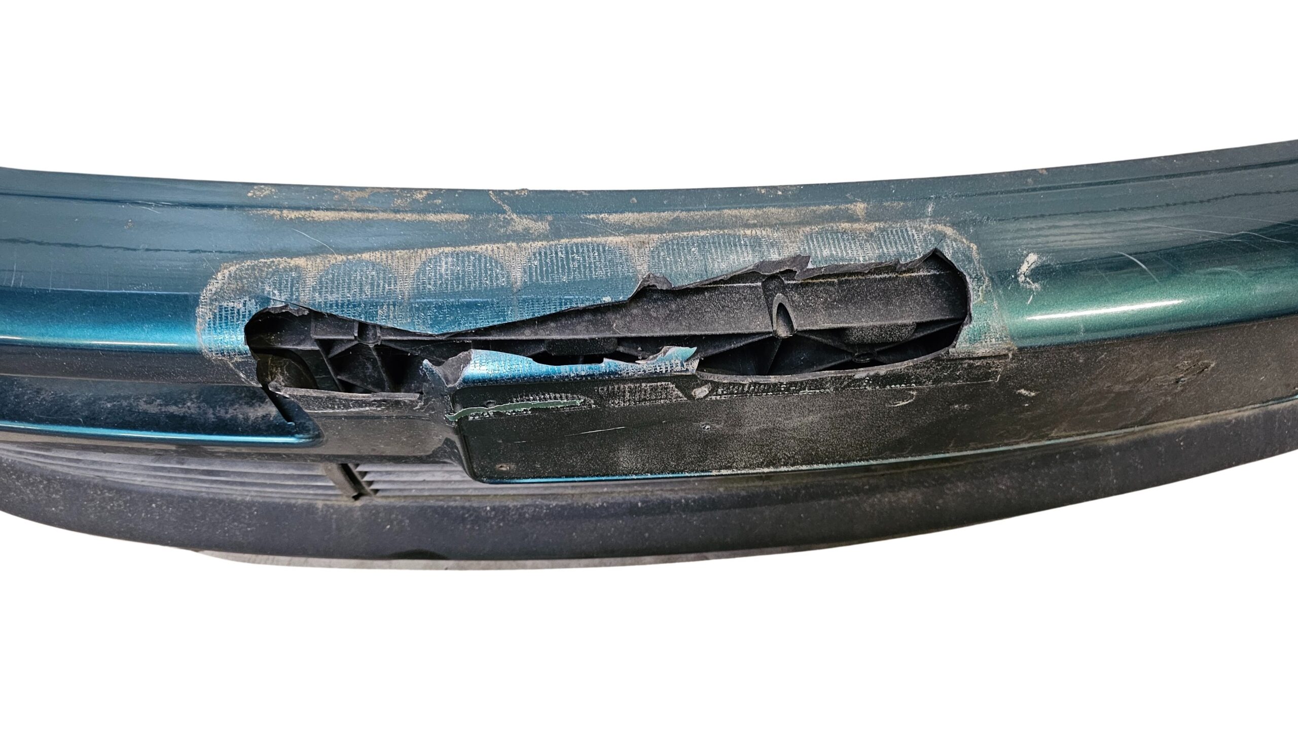 895807105AF Audi 80 Cabrio Coupe S2 Stoßstange Vorne Grün B-Ware / Defekt – Bild 6