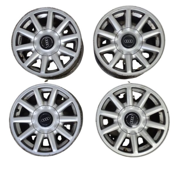 8A0601025C Audi 80 B4 Alufelgen Satz  7x15 Zoll ET37 LK 4x108