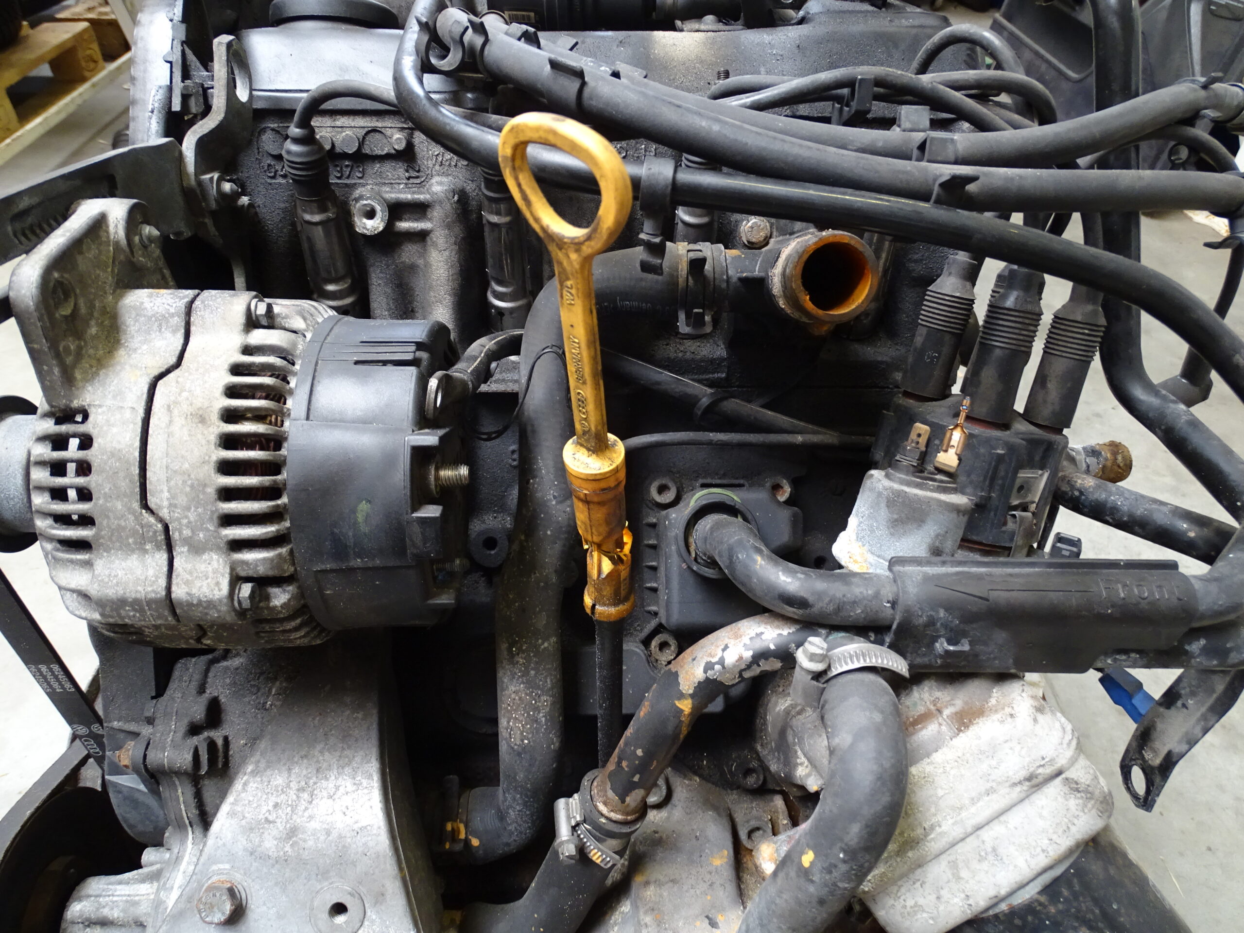 Audi 80 Cabrio Coupe ABK Motor 2,0L 115PS Benziner 301517tkm mit Anbauteile Automatik – Bild 9