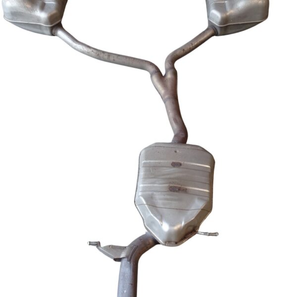 8K0253411AC / 8F0253609K / 8F0253609L Abgasanlage Audi A5 Cabrio 8F 1,8 TFSI kompl. Endschalldämpfer + Mittelschalldämpfer