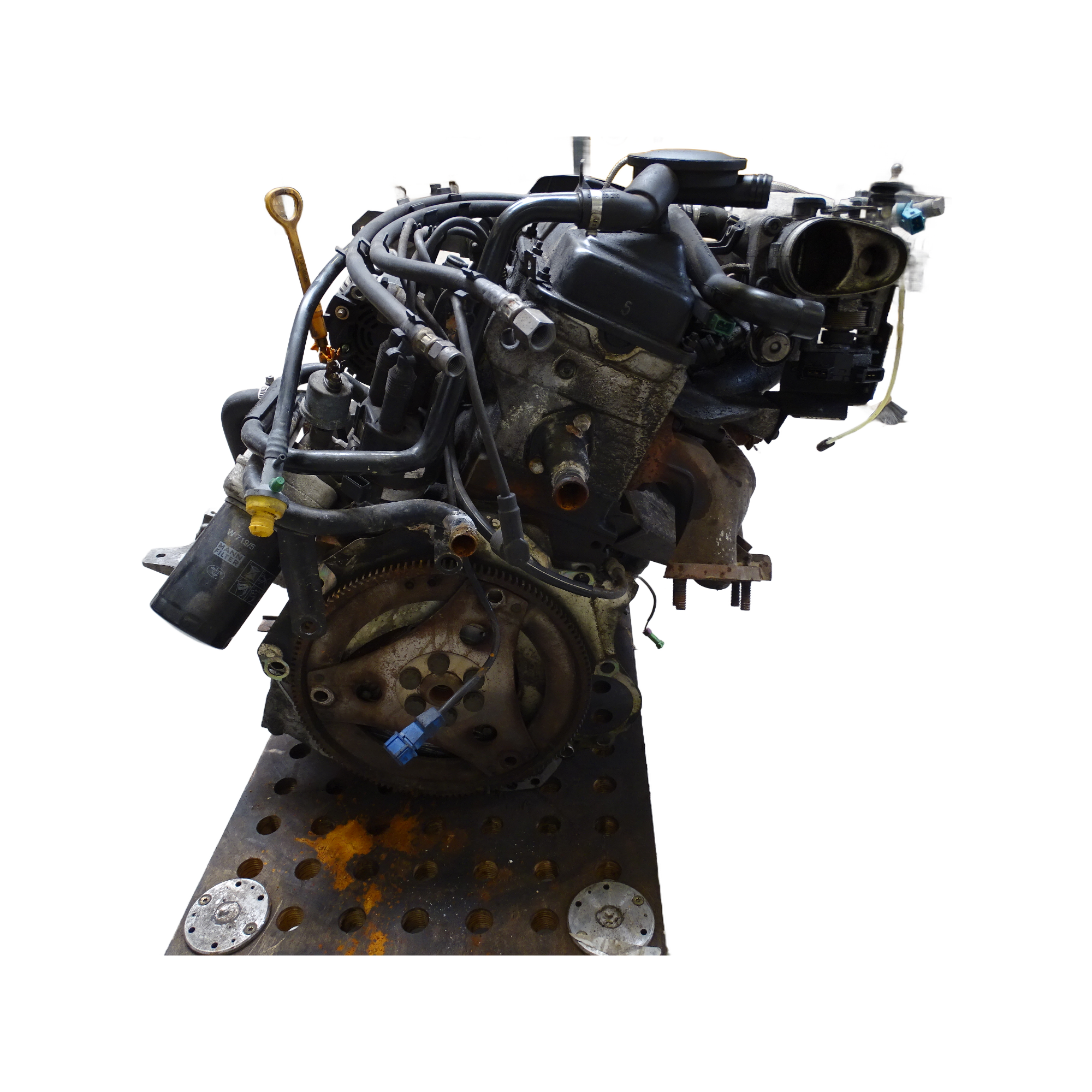 Audi 80 Cabrio Coupe ABK Motor 2,0L 115PS Benziner 301517tkm mit Anbauteile Automatik – Bild 4