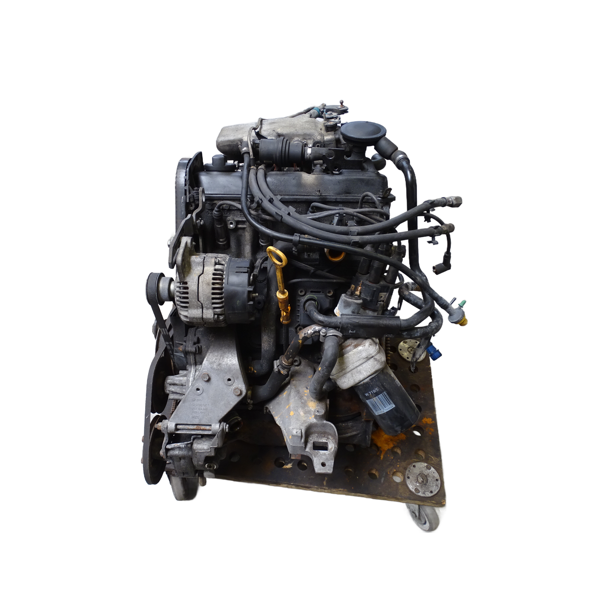 Audi 80 Cabrio Coupe ABK Motor 2,0L 115PS Benziner 301517tkm mit Anbauteile Automatik – Bild 5