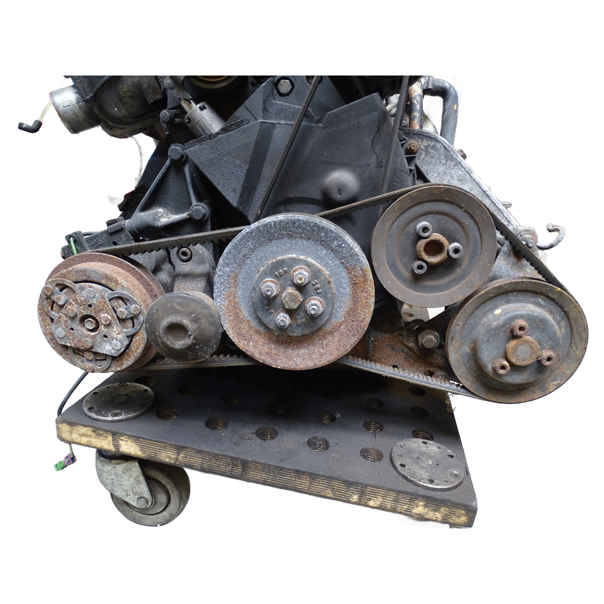 Audi 80 Cabrio Coupe ABK Motor 2,0L 115PS Benziner 301517tkm mit Anbauteile Automatik – Bild 7