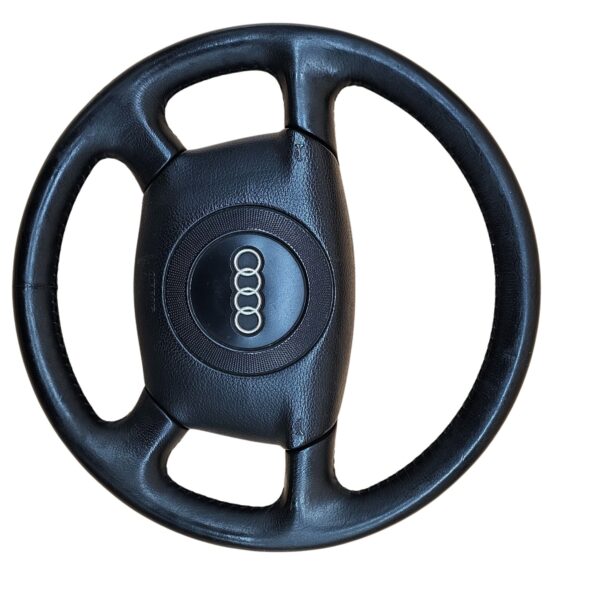 4B0419091S Audi 80 Cabrio/Coupe Typ 89 A4 A6 Airbag Lederlenkrad 4-Speichen schwarz