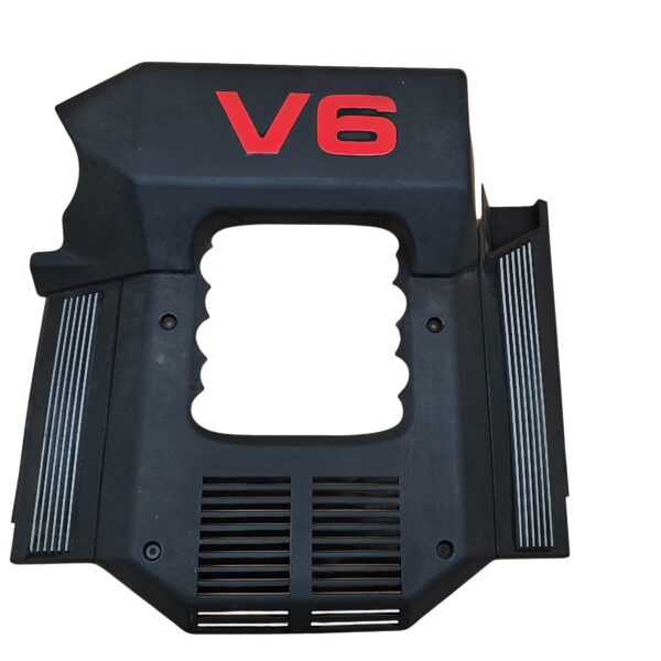 078103935 Audi 80 100 A4 A6 C4 2,8L V6 AAH Motorabdeckung Motorverkleidung Rot V6