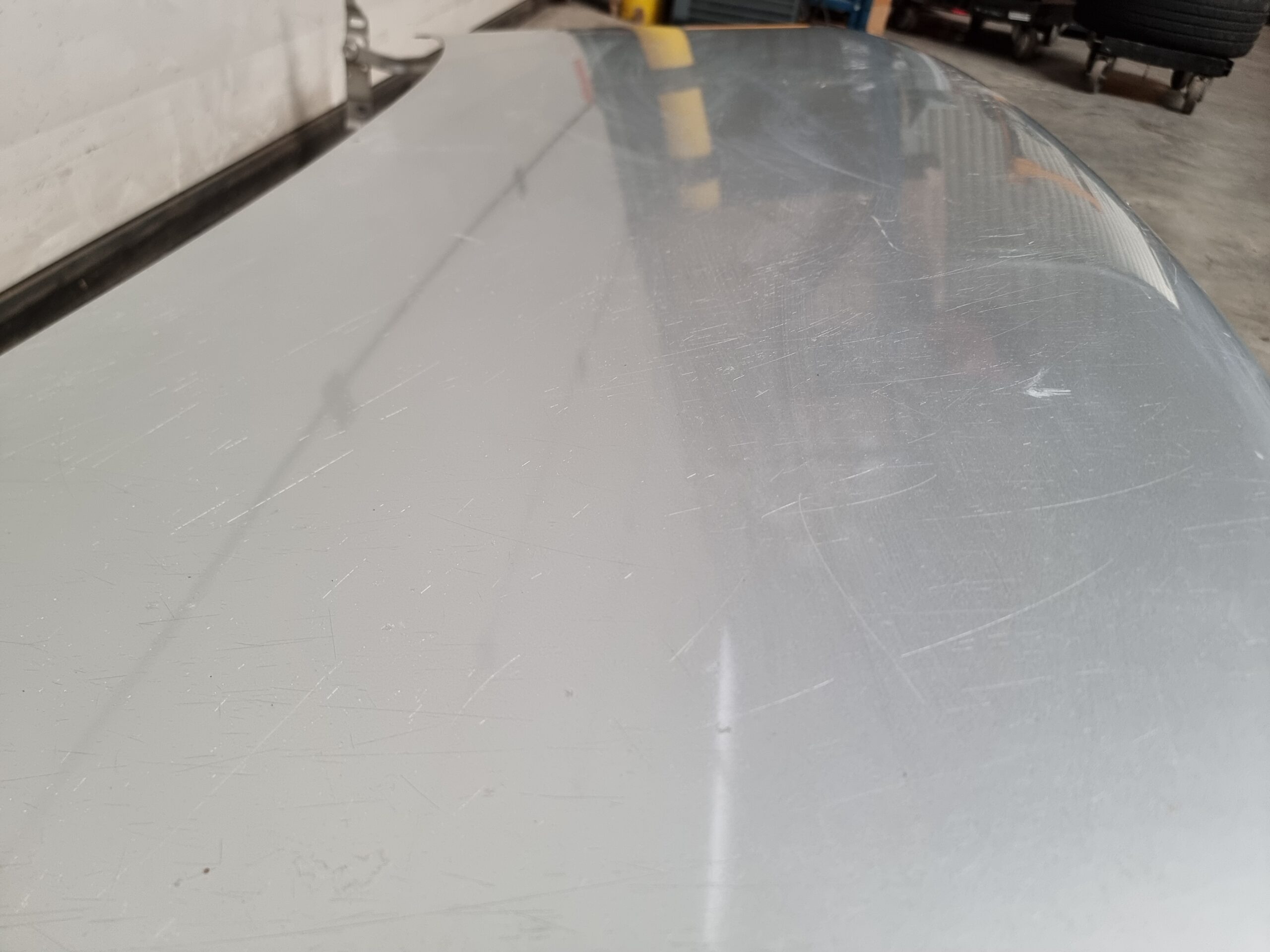8G0827023G Audi 80 Cabrio Typ 89 Heckklappe Kofferraumdeckel Heckdeckel Silber – Bild 12