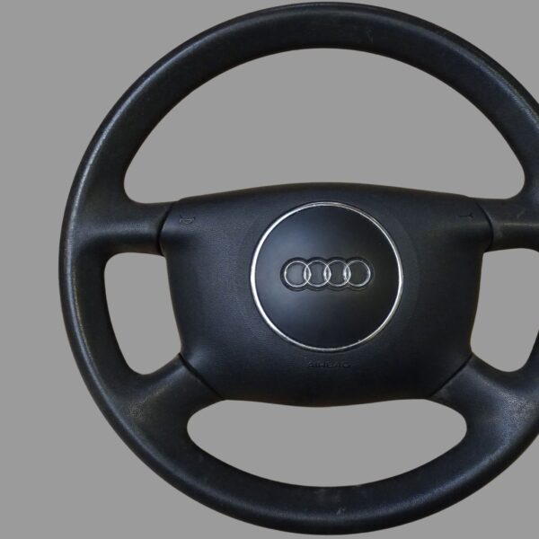 8E0419091 Audi A4 Lenkrad 4-Speichen schwarz mit Airbag