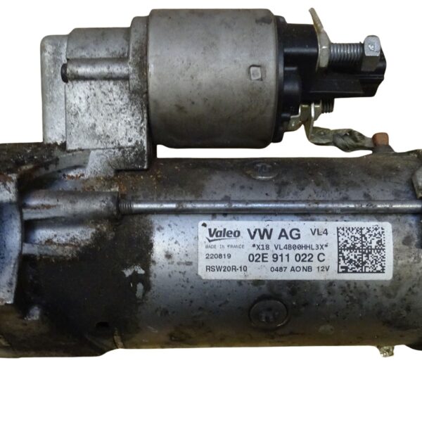 02E911022C Valeo Anlasser Starter 2.0 TDI DSG AUDI SEAT SKODA VW