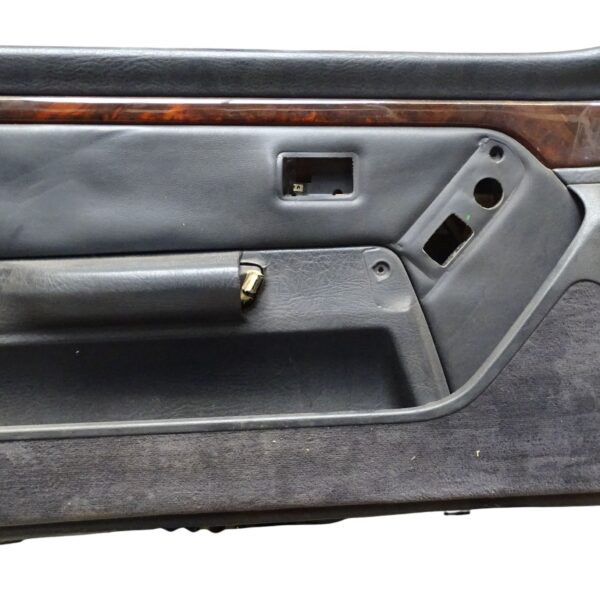 8G0867105A Audi 80 Cabrio Typ 89 Türverkleidung Vorne Links Leder Anthrazit