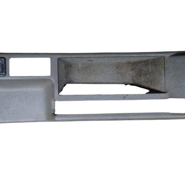 8A0863244B Audi 80 Cabrio Typ89 Mittelkonsole mit Zigarettenanzünder Ablagefach elektrische Fensterheber Aussparungen für Schalter E-Verdeck Platin B-Ware