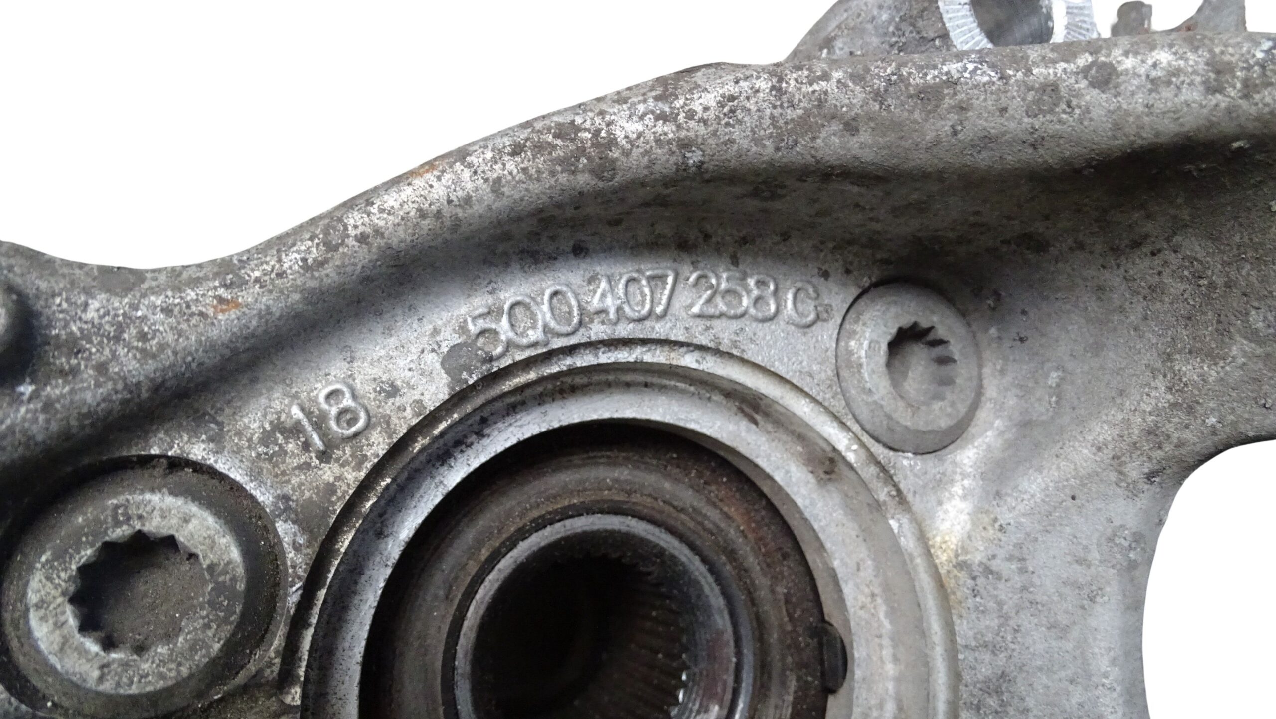 5Q0407258C VW Passat B8 2,0L TDI Achsschenkel Radlagergehäuse mit Radnabe vorne Rechts – Bild 7