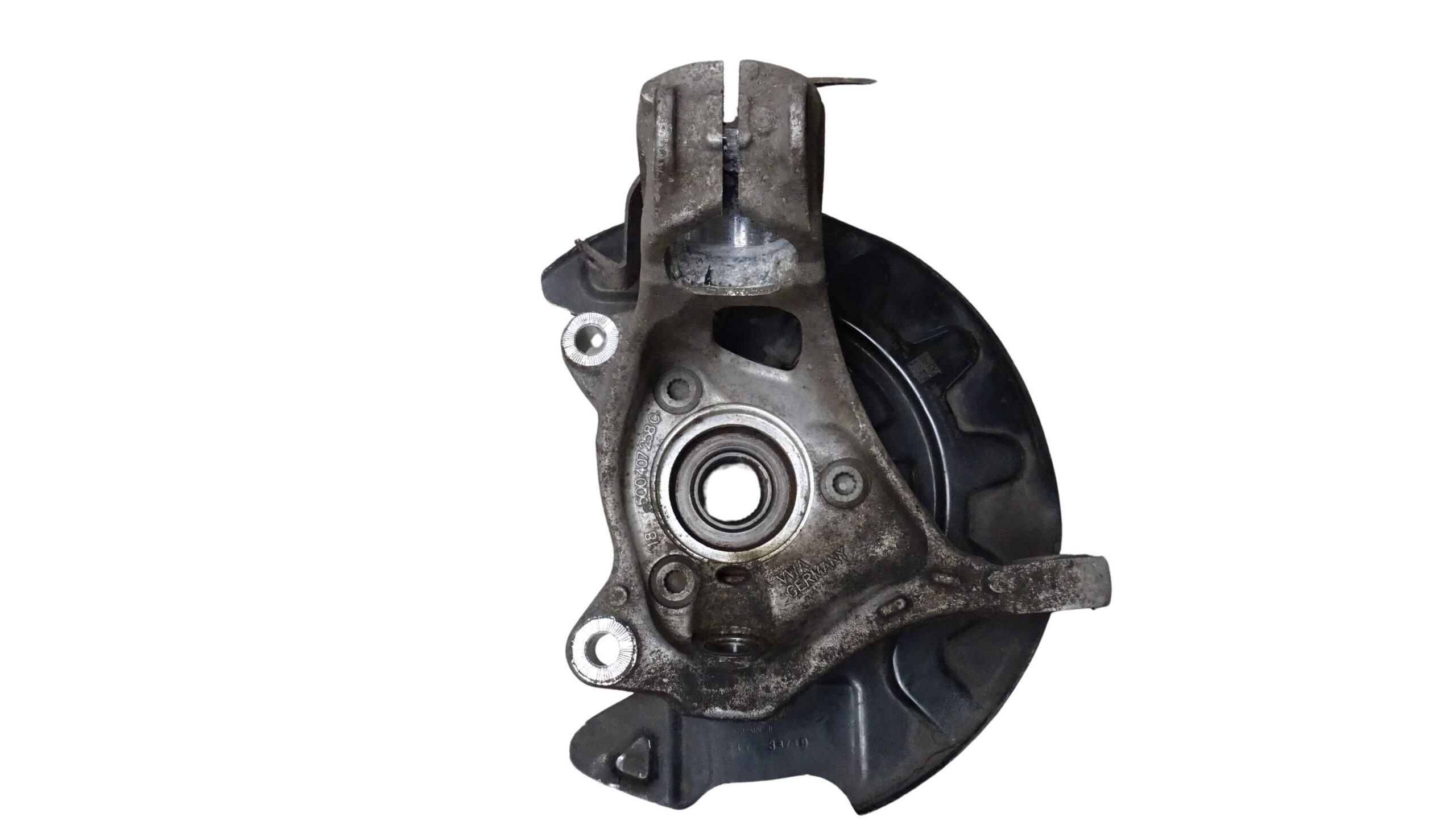 5Q0407258C VW Passat B8 2,0L TDI Achsschenkel Radlagergehäuse mit Radnabe vorne Rechts – Bild 2