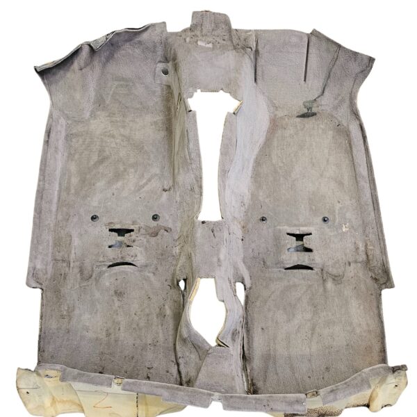 8G1863021 4TZ Audi 80 Cabrio Typ89 Innenraumteppich Bodenbelag Teppich Grau Platin