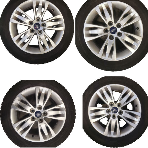 4x CM5C-1007-8XA Ford Focus Alufelgen 7Jx16 ET 50 LK 5x108