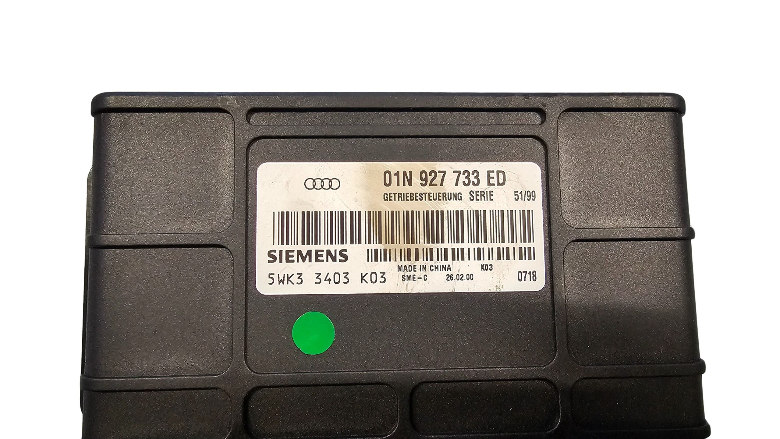 01N927733ED 5WK33403K03 VW PASSAT AUDI A4 Automatik Getriebesteuergerät – Bild 2