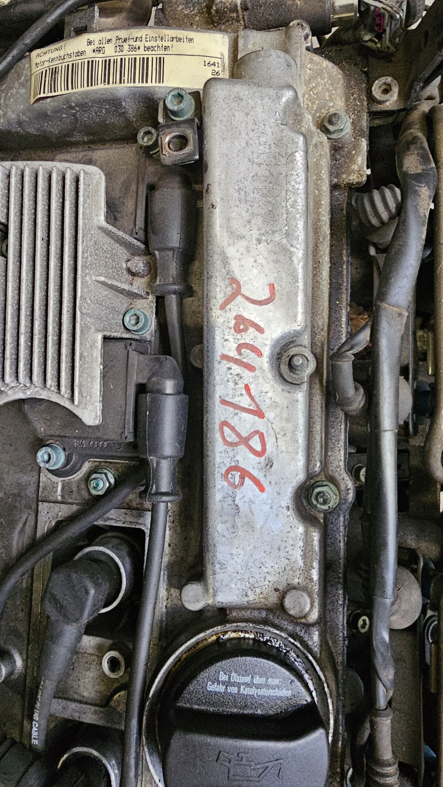 Audi A4 B5/VW Passat 3B ARG Motor 1,8L 125PS Benziner mit Anbauteilen – Bild 8