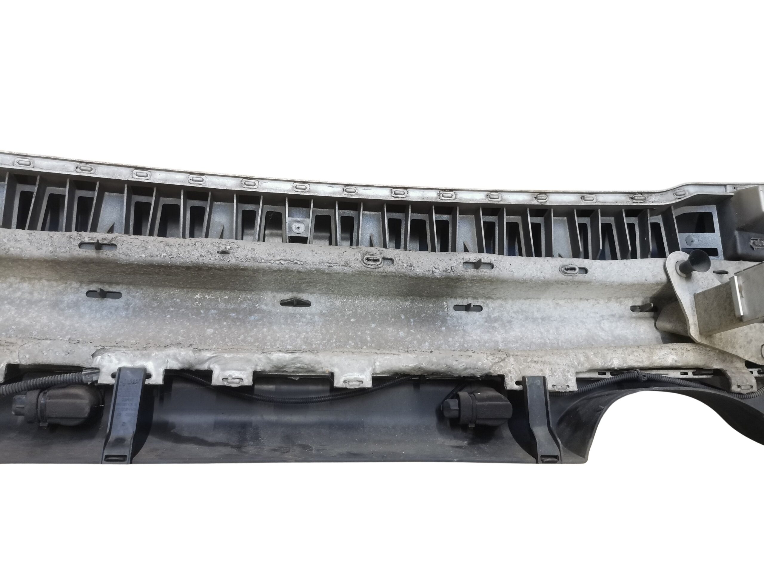 8D5807301AA Audi A4 B5 Limo Stoßstange Stoßfänger Hinten Silber LY7W – Bild 8