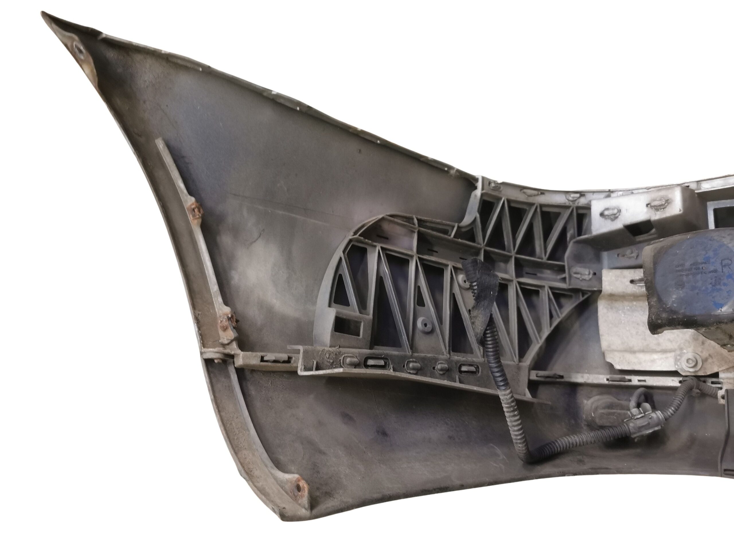 8D5807301AA Audi A4 B5 Limo Stoßstange Stoßfänger Hinten Silber LY7W – Bild 10