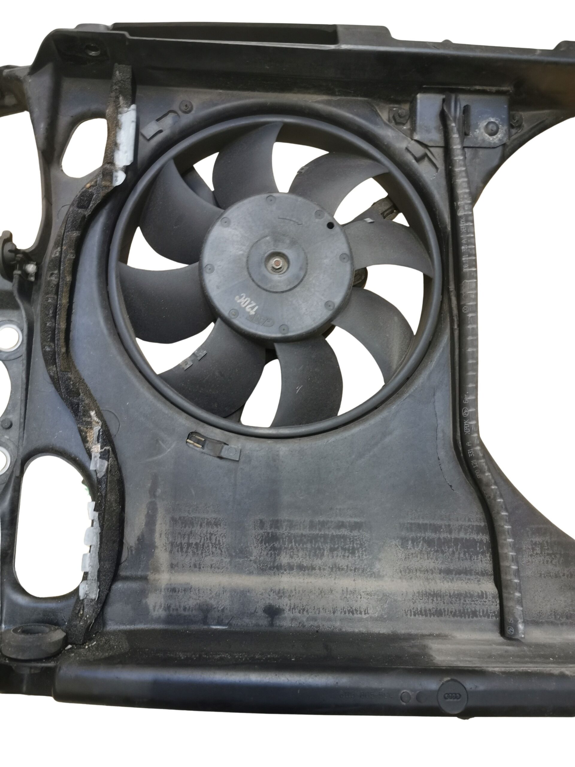 1852734000 AUDI A4 B5 1,8L Limo Frontmaske Frontträger Schloßträger – Bild 3