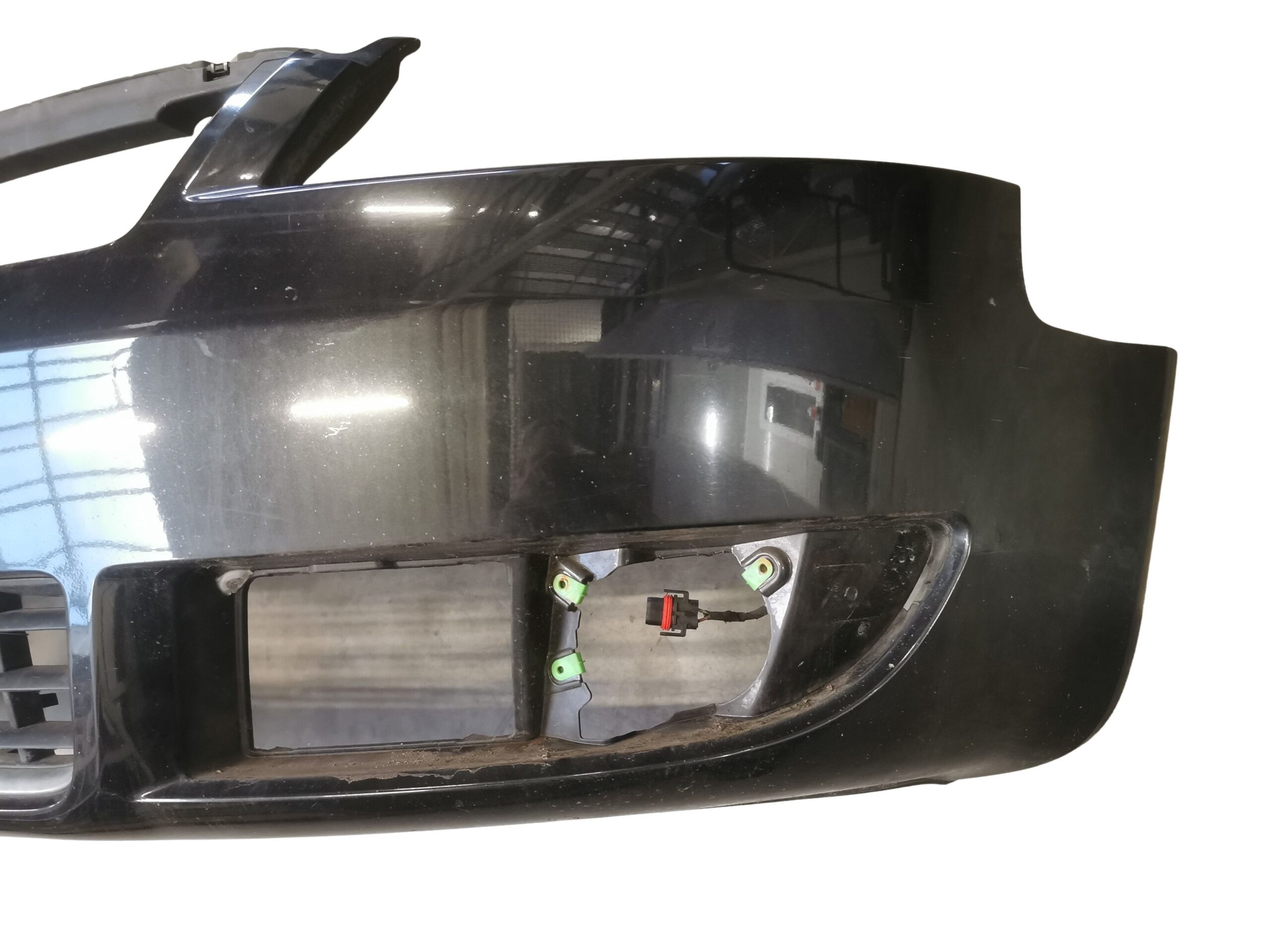 8H0807437 Audi A4 B6 8H Cabrio Stoßstange vorne Ebonyschwarz LZ9W – Bild 2