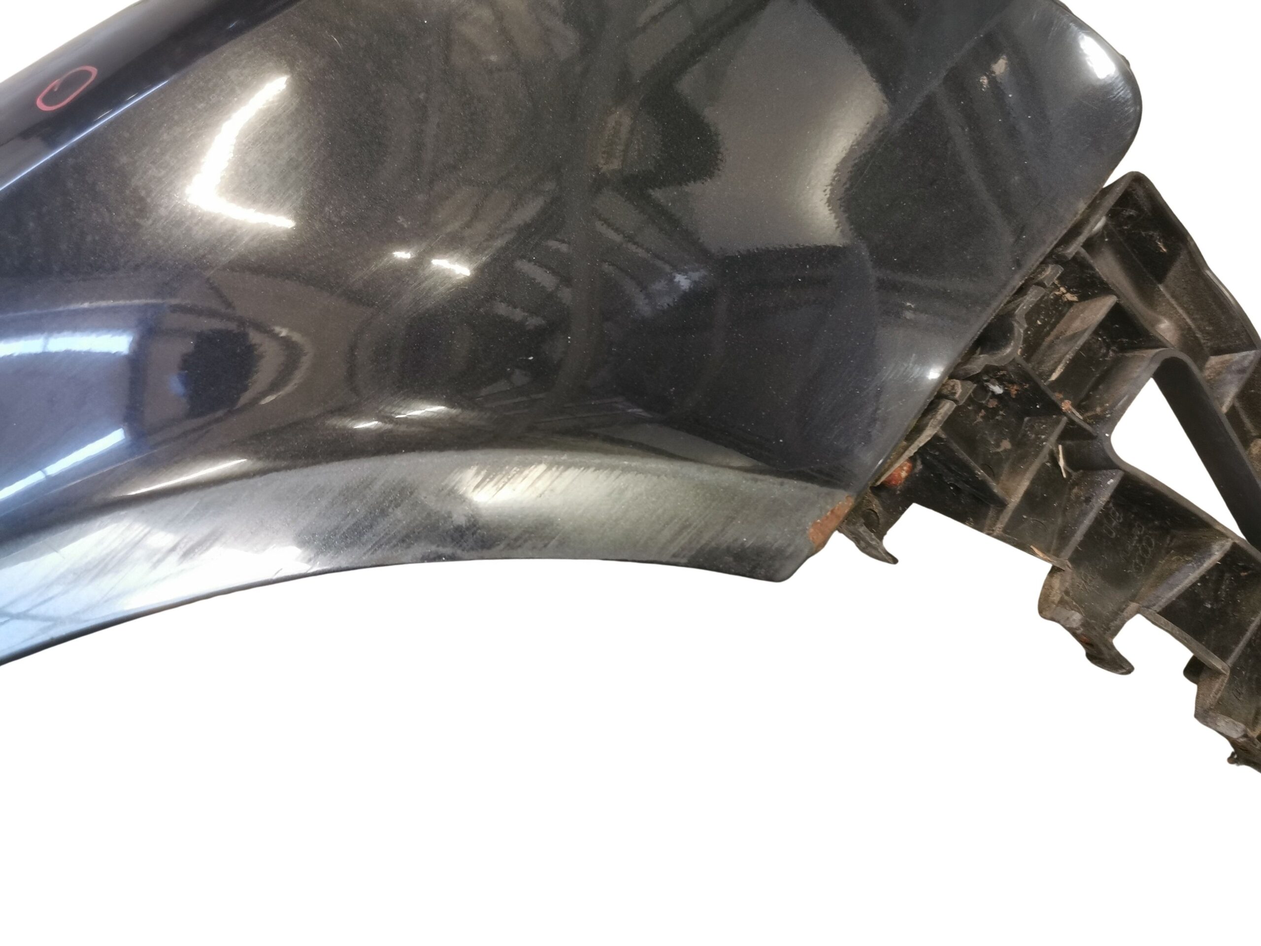 8H0821106 Audi A4 8H B6 Cabrio Kotflügel vorne rechts Ebonyschwarz LZ9W – Bild 3