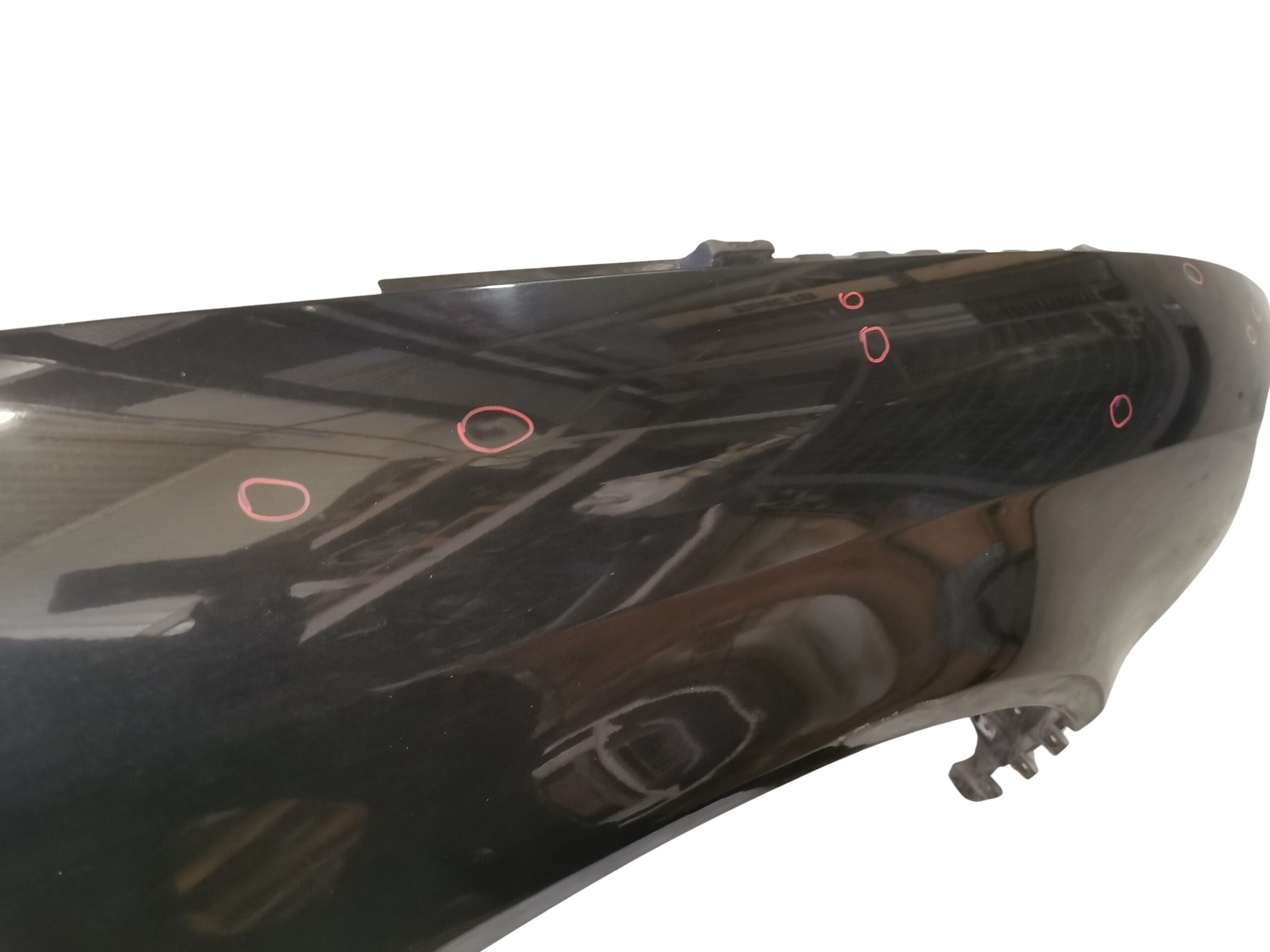 8H0821106 Audi A4 8H B6 Cabrio Kotflügel vorne rechts Ebonyschwarz LZ9W – Bild 5