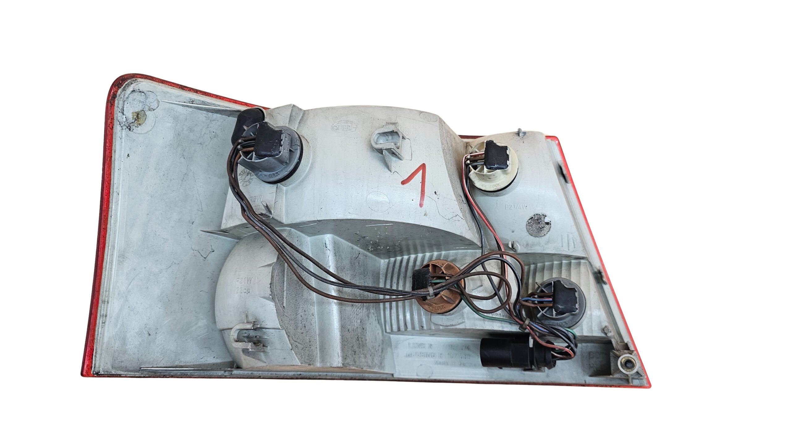 8H0945096A 157674 Audi A4 S4 Cabrio 8H B6 Rückleuchte Rücklicht hinten rechts mit Lampenfassungen – Bild 5