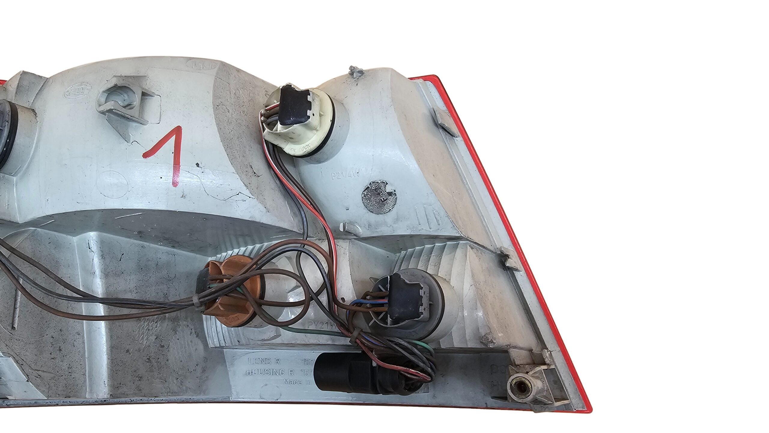 8H0945096A 157674 Audi A4 S4 Cabrio 8H B6 Rückleuchte Rücklicht hinten rechts mit Lampenfassungen – Bild 8