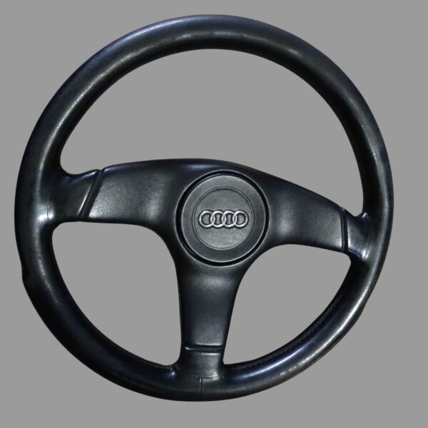 893419091P Audi 80 90 B3 B4 Cabrio Coupe Typ89 100 C4 Sportlenkrad 3-Speichen S-Line Leder Lenkrad schwarz
