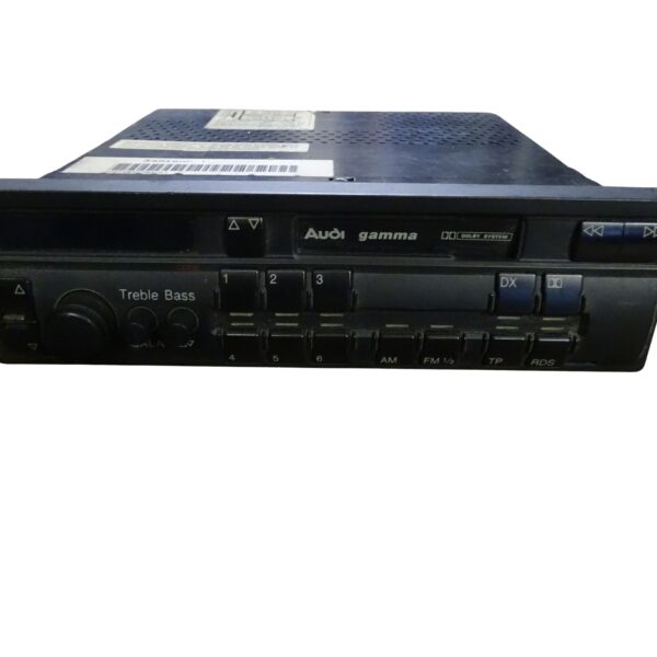 8A0035186 Audi 80 Cabrio Coupe Typ89 Autoradio Gamma CC Blaupunkt Kassetten-Radio 213mm Breite