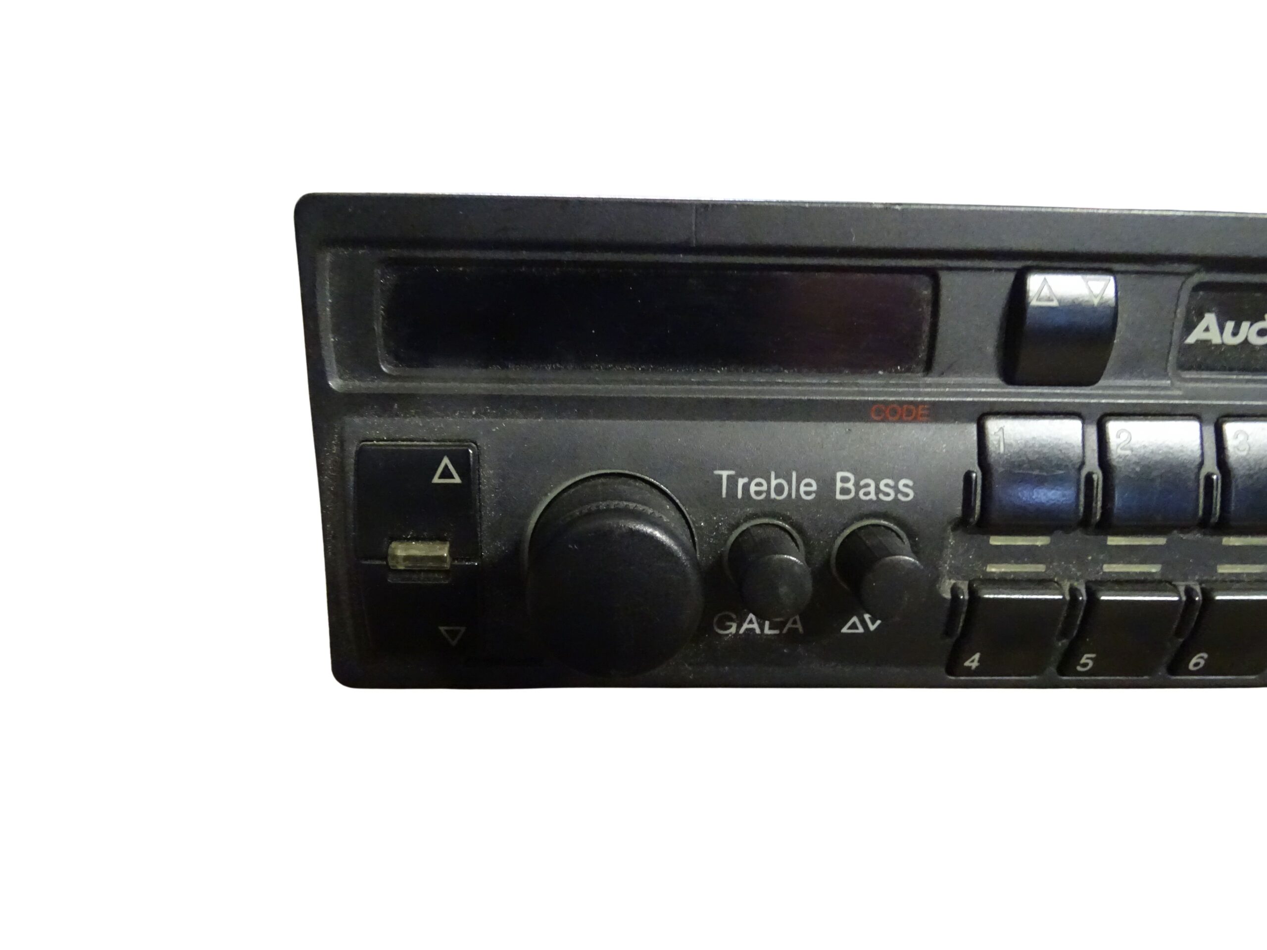 8A0035186 Audi 80 Cabrio Coupe Typ89 Autoradio Gamma CC Blaupunkt Kassetten-Radio 213mm Breite – Bild 2