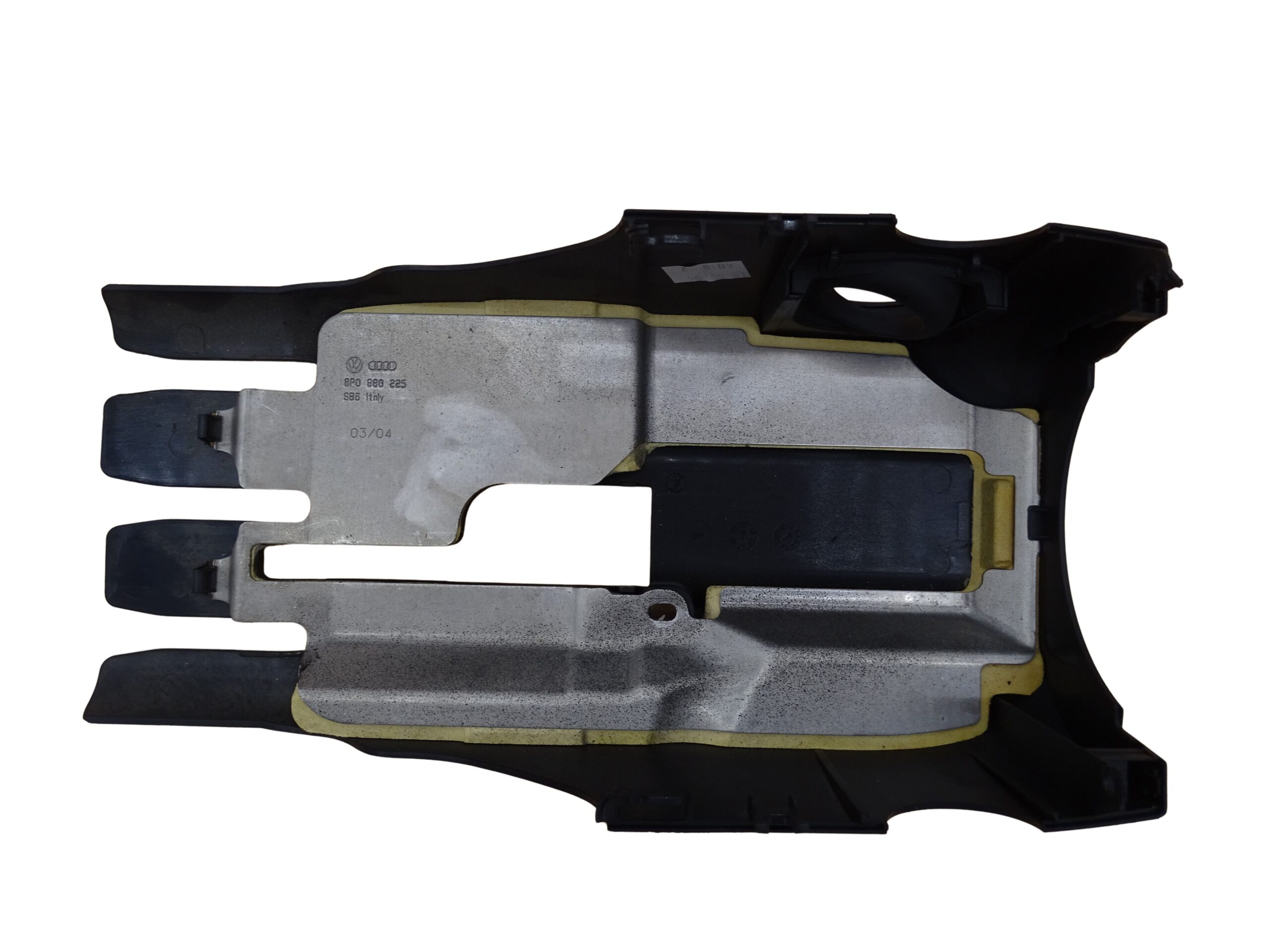 8P0880225 Audi A3 S3 8P untere Verkleidung Lenksäulenverkleidung soul schwarz – Bild 3