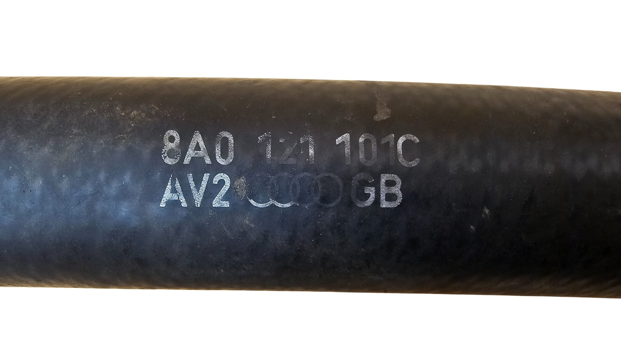 8A0121101C Audi 80 Cabrio Coupe Typ 89 Kühlwasserschlauch Kühlmittelschlauch Schlauch 4 Zylinder – Bild 3