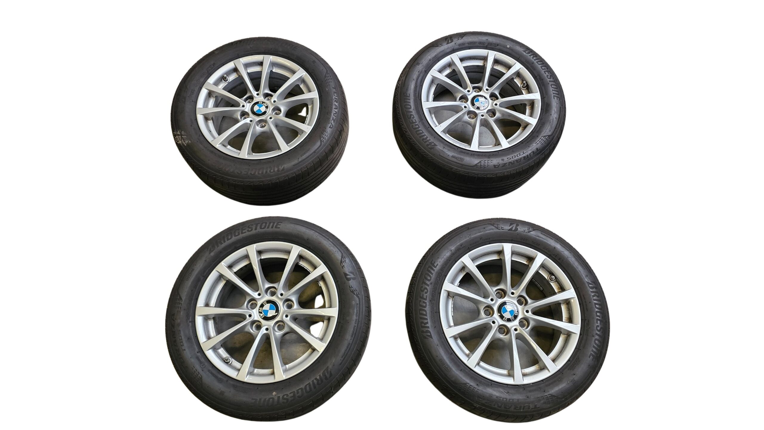 6796236 Original BMW 3/4er F30 F31 F36 16Zoll V Speiche 390 Felgensatz Alufelgen 7x16 ET31 5x120 – Bild 2