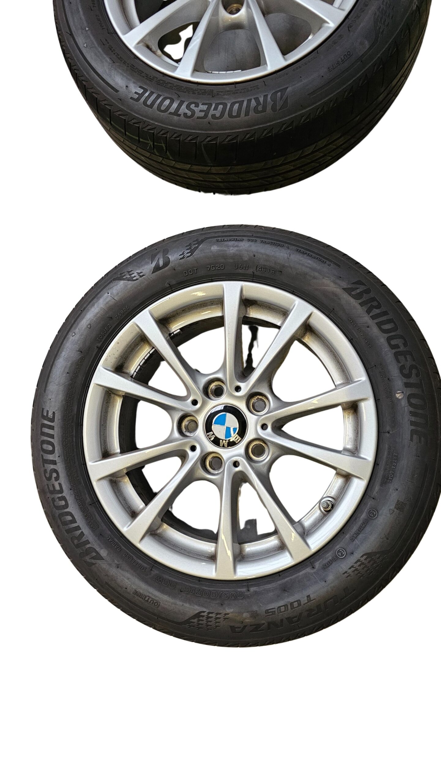 6796236 Original BMW 3/4er F30 F31 F36 16Zoll V Speiche 390 Felgensatz Alufelgen 7x16 ET31 5x120 – Bild 5