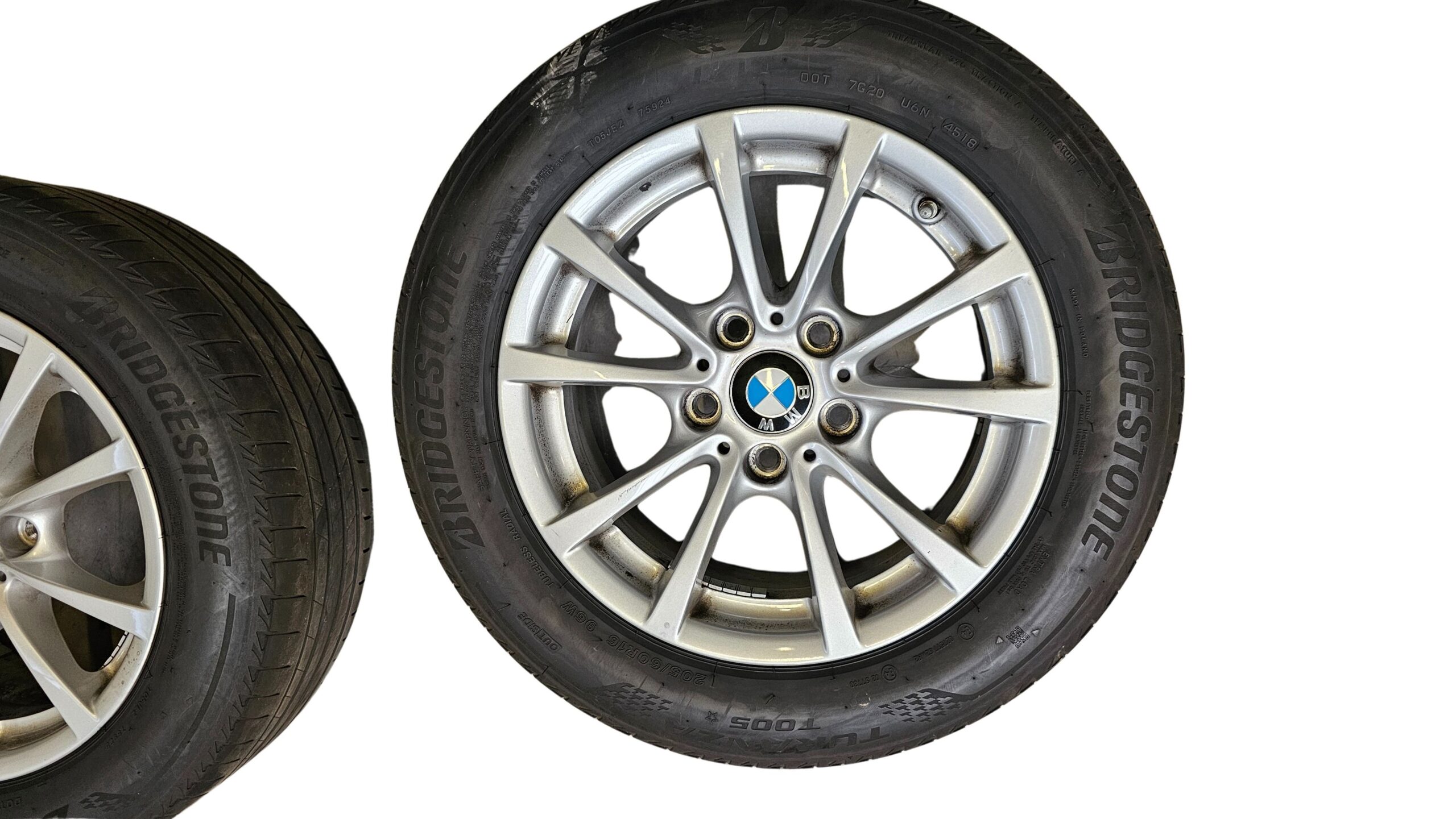6796236 Original BMW 3/4er F30 F31 F36 16Zoll V Speiche 390 Felgensatz Alufelgen 7x16 ET31 5x120 – Bild 6