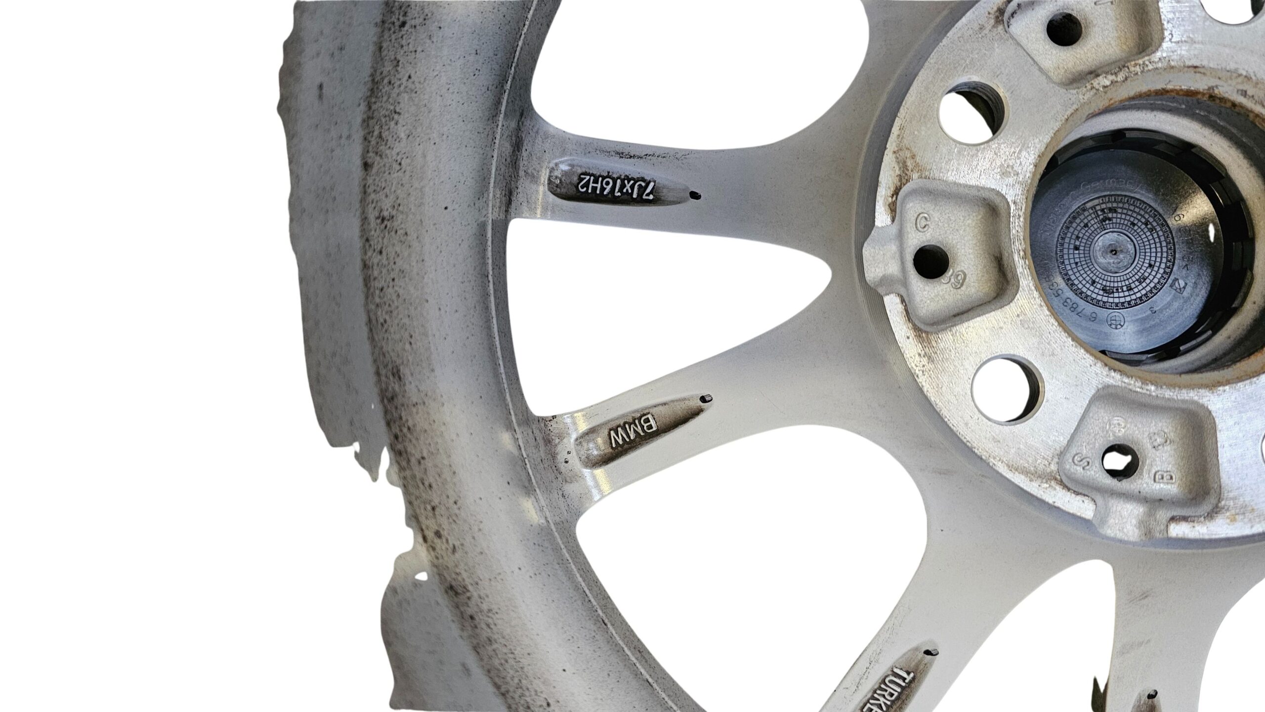 6796236 Original BMW 3/4er F30 F31 F36 16Zoll V Speiche 390 Felgensatz Alufelgen 7x16 ET31 5x120 – Bild 10