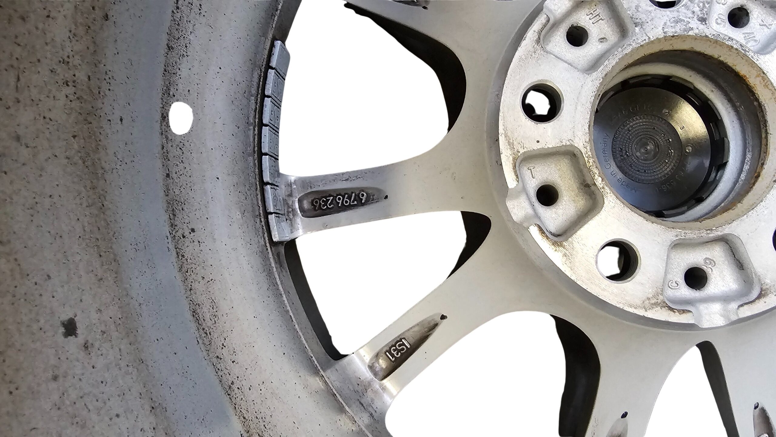 6796236 Original BMW 3/4er F30 F31 F36 16Zoll V Speiche 390 Felgensatz Alufelgen 7x16 ET31 5x120 – Bild 11